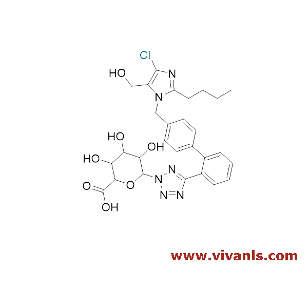 Glucuronides-Losartan N2 beta d glucuronide-1654757771.png